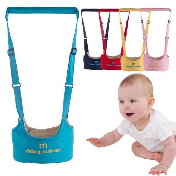 Adjustable Baby Walking Harness Learn to Walk, friendly Kids Walker Helper - Picture 2 of 9